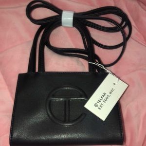 Authentic Black Small Telfar bag BRAND NEW NEVER USED